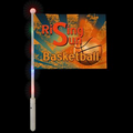 7.5" x 10" LED Stick Flag - Single Reverse